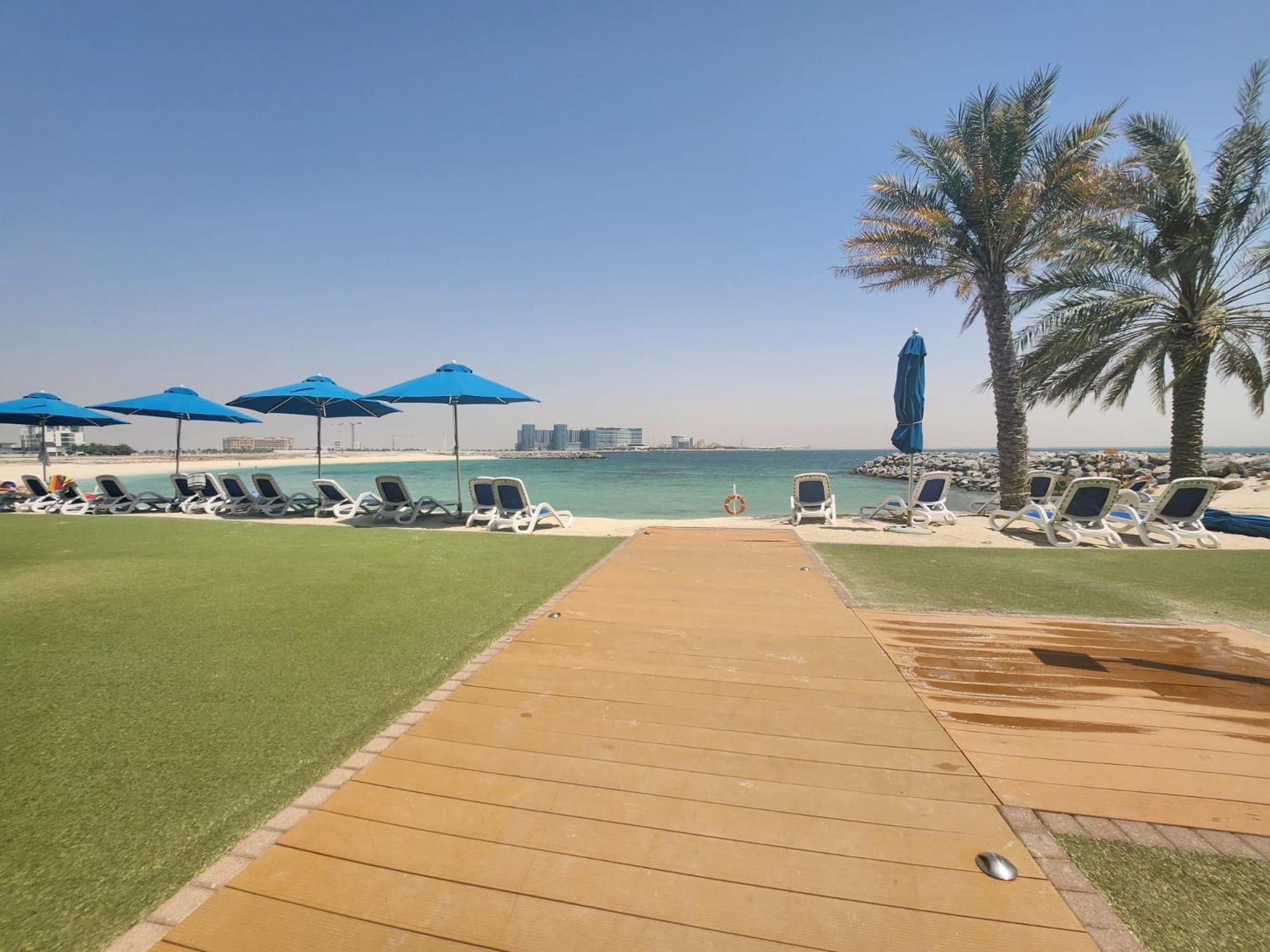 Marjan Island Beautiful Apartment Sea Side View Beach Luxury Rooms Ras Al Khaimah Uae 外观 照片