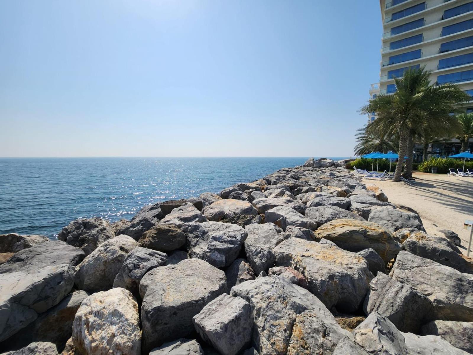 Marjan Island Beautiful Apartment Sea Side View Beach Luxury Rooms Ras Al Khaimah Uae 外观 照片